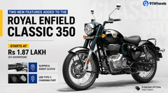 Royal Enfield Classic 350 Updated With Slip-Assist Clutch, USB-C Port